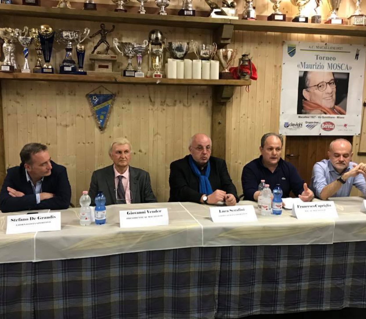 Conferenza stampa ottava edizione Trofeo Maurizio Mosca!