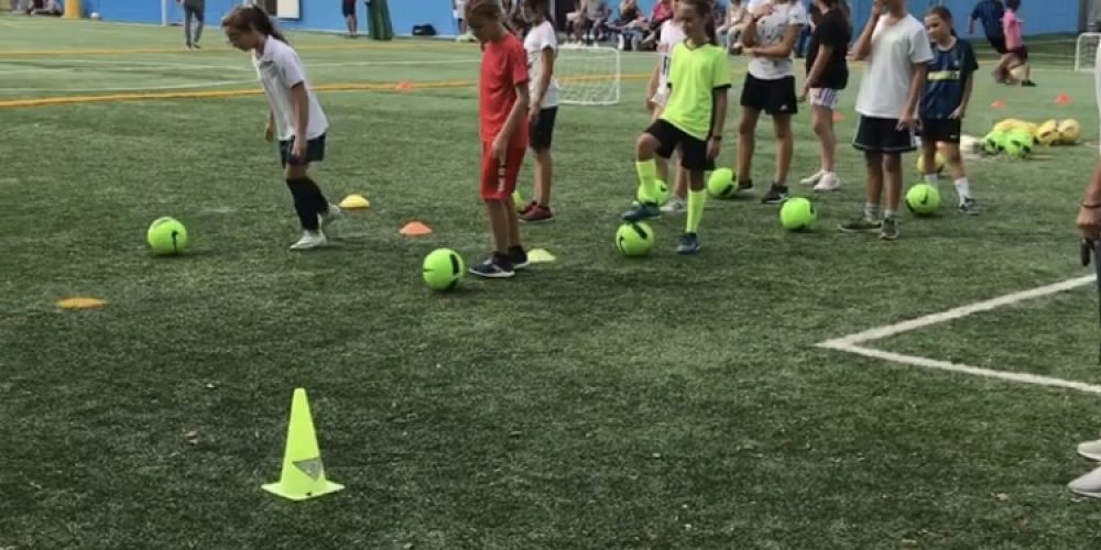 Calcio femminile alla Macallesi! Una mattinata stupenda!