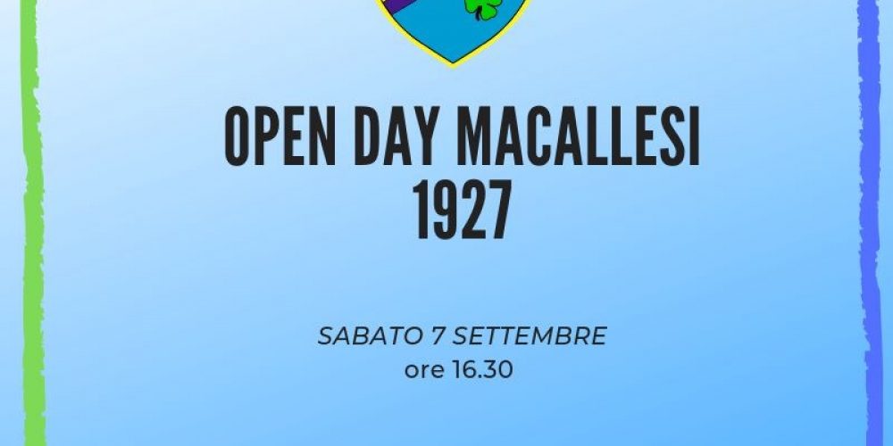 Open day scuola calcio!