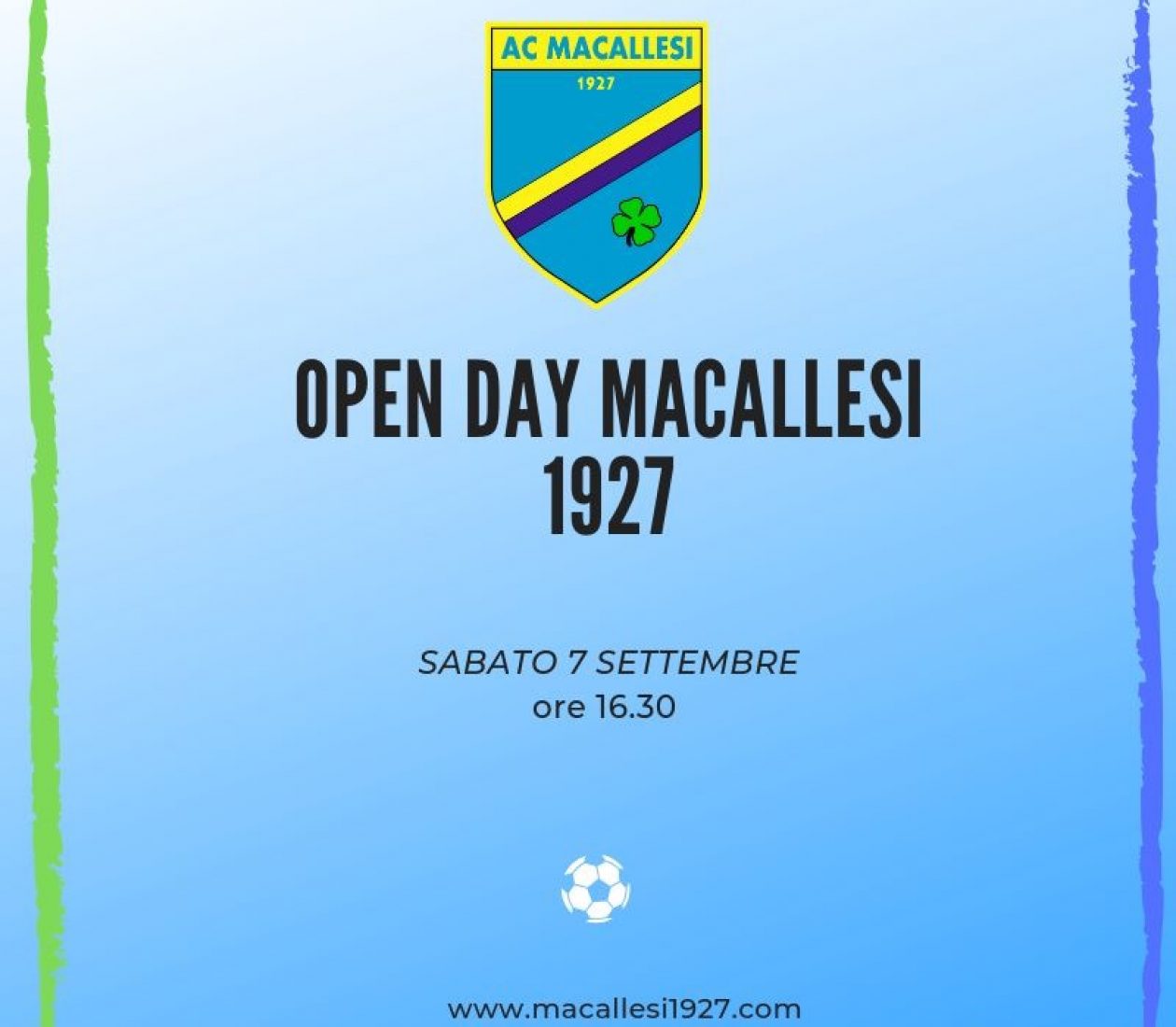 Open day scuola calcio!