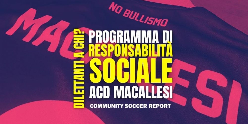 Il Modello di Responsabilità Sociale Macallesi 1927…