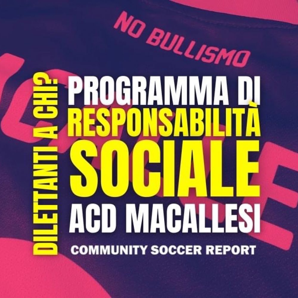 Il Modello di Responsabilità Sociale Macallesi 1927…