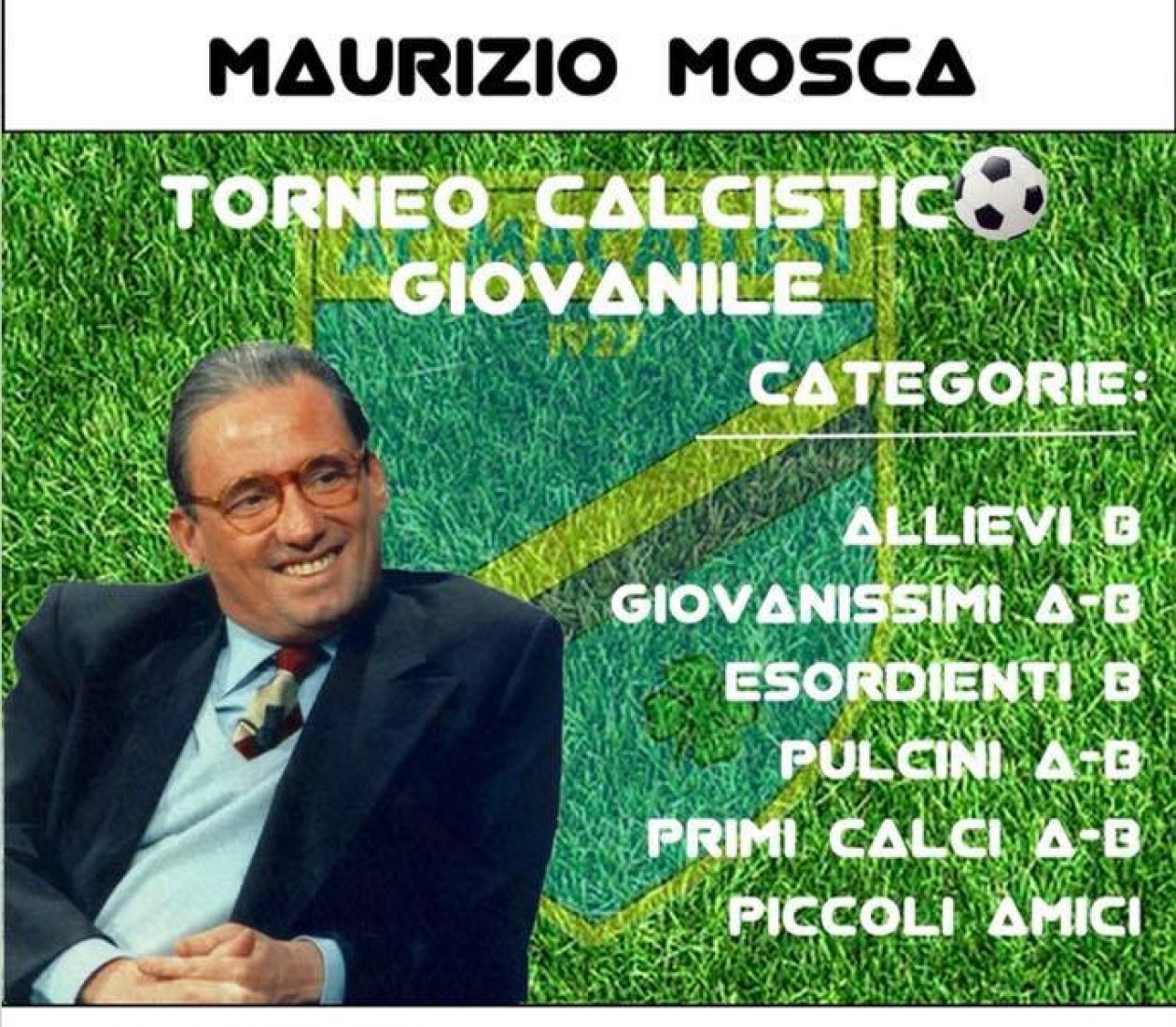 Torneo Mosca: Tabellone programma agonistica.