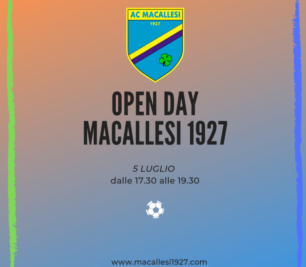 Open day Macca &#8211; Last Call!