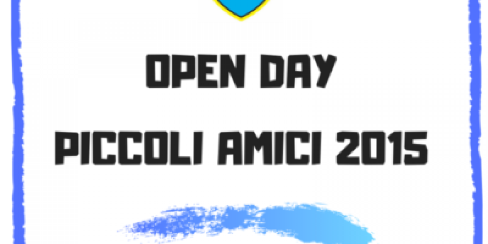 Open day piccoli amici 2015